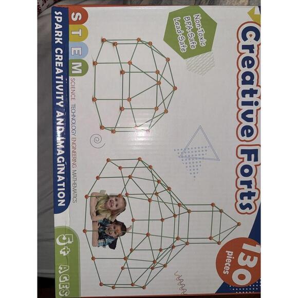 Power Your Fun 81pc Fun Forts Kids Tent Version 2 Creative Forts